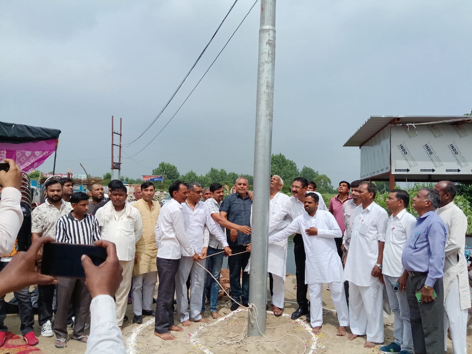 ग्राम प्रधानों का उद्योग महानिदेशक को लिखित प्रस्ताव लिखा जायेगा, स्वर्णिम अक्षरों में: पंकज शांडिल्य 
