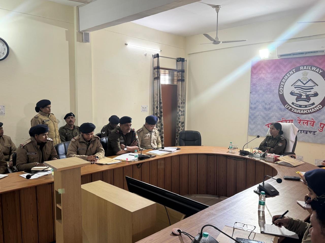 पुलिस अधीक्षक जीआरपी द्वारा ली गई माह जनवरी -2026 की अपराध गोष्ठी दिए गये आवश्यक दिशा-निर्देश