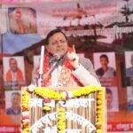 मुख्यमंत्री बीरों देवल रुद्रप्रयाग में आयोजित मां चंडिका महावन्याथ देवरा यात्रा में हुए शामिल