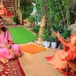 पूर्व भारतीय अभिनेत्री और मॉडल, दीप्ति भटनागर का परमार्थ निकेतन में आगमन