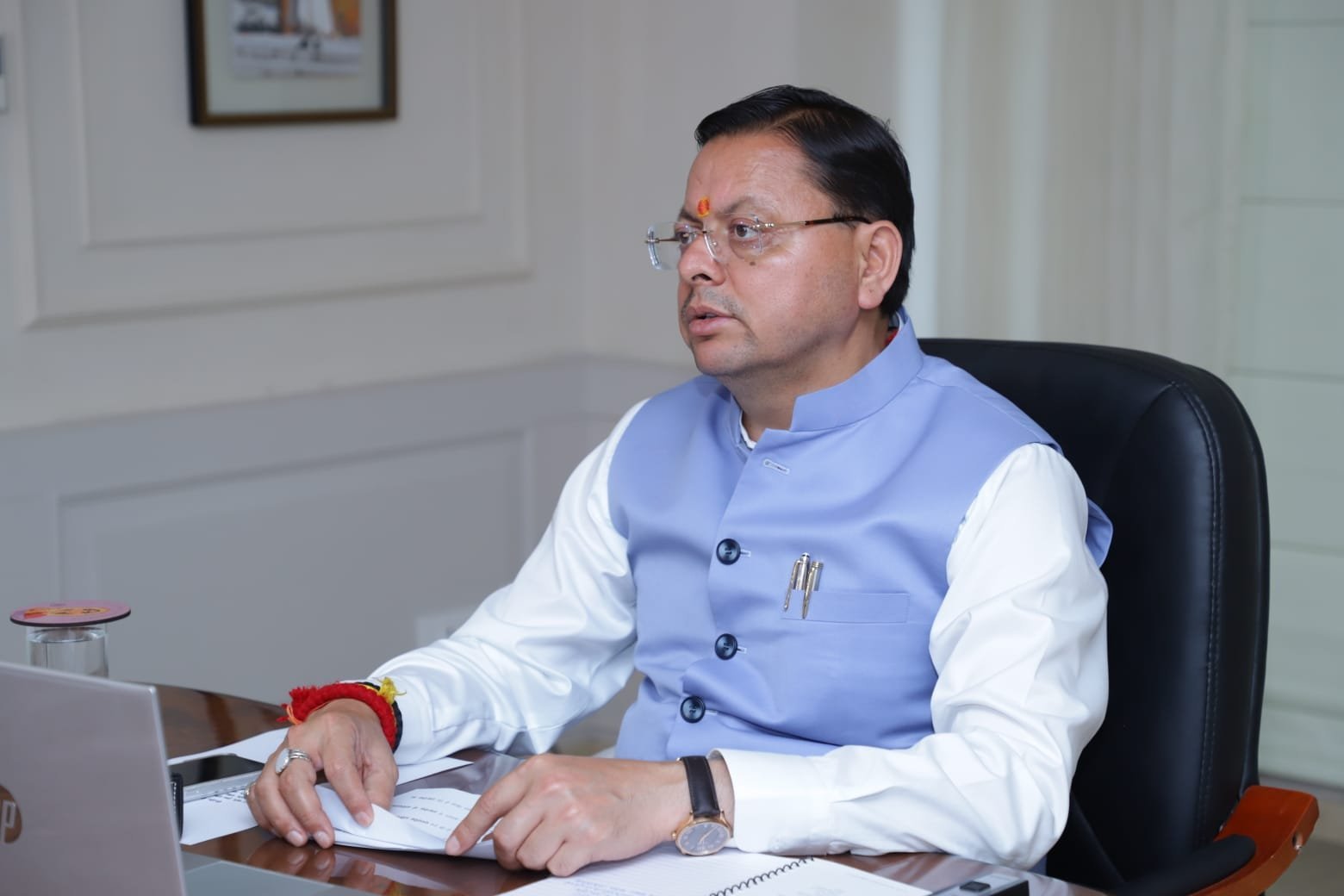 मुख्यमंत्री द्वारा राजस्व लोक अदालत का शुभारम्भ