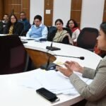 Mental weli Being नियंत्रण समिति की बैठक के सम्बन्ध में मुख्य विकास अधिकारी वरूणा अग्रवाल की अध्यक्ष में कलेक्ट्रेट सभागार बैठक आयोजित हुई