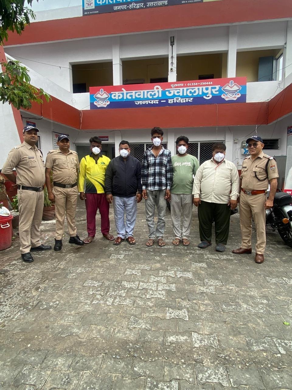 ऑपरेशन प्रहार के तहत हरिद्वार पुलिस की कार्यवाही लगातार जारी