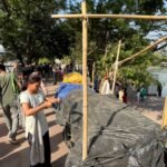 पंतद्वीप क्षेत्र में हटाया गया अतिक्रमण