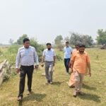 सचिव आवास व राज्य संपत्ति डॉ. आर. राजेश कुमार ने लिया अयोध्या अतिथि गृह निर्माण स्थल का किया विस्तृत जायजा