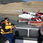 सी-प्लेन का तीसरे दिन टिहरी झील में सफल ट्रायल