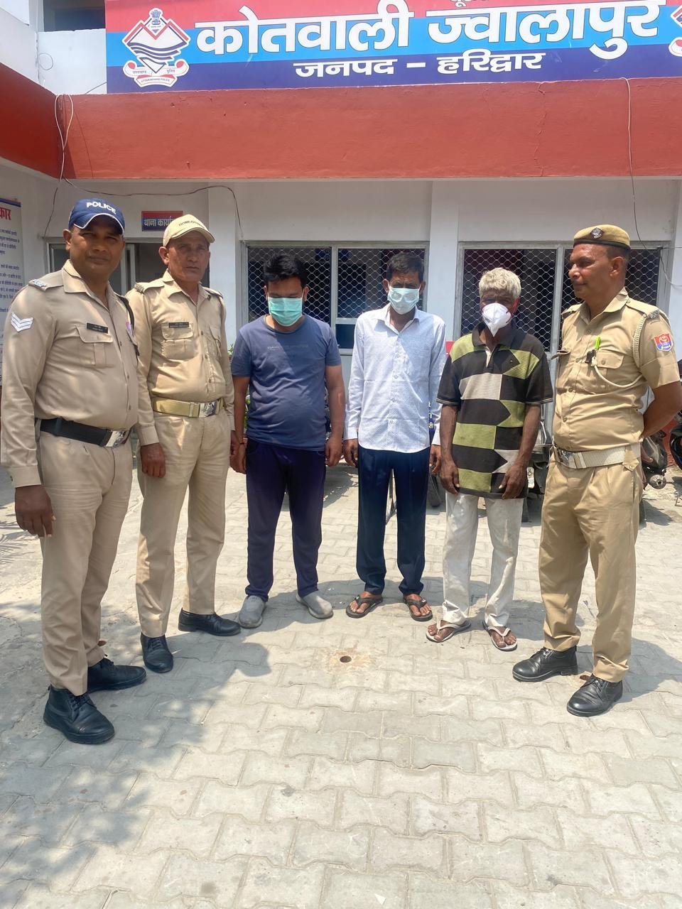 ऑपरेशन प्रहार के अन्तर्गत हरिद्वार पुलिस की कार्रवाई