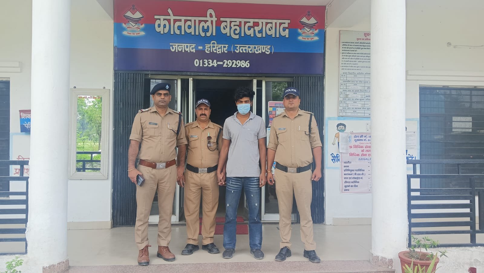 ऑपरेशन प्रहार के तहत वांछितों पर हरिद्वार पुलिस की कार्यवाही जारी
