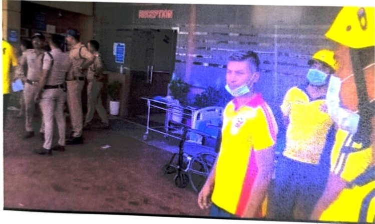 जिले के एक निजी अस्पताल में आग लगने की घटना पर जिला प्रशासन, पुलिस एवं फायर सर्विस की त्वरित कार्रवाई, आग पर पाया काबू