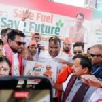 भाजपा महानगर अध्यक्ष के नेतृत्व में “सेव फ्यूल, सेव नेशन” अभियान का भव्य शुभारंभ