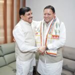 मुख्यमंत्री ने जगदलपुर में मध्य प्रदेश के मुख्यमंत्री श्री मोहन यादव से शिष्टाचार भेंट की