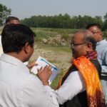 सचिव आपदा बाढ़ सुरक्षा कार्यों को लेकर स्थलीय निरक्षण