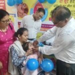 रुद्रप्रयाग में 19102 बच्चों ने पी पोलियो खुराक, 298 बूथ, 03 ट्रांजिट बूथों पर 83 फीसद बच्चों को पिलाई पोलियो खुराक