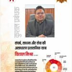 उत्कृष्ट प्रशासनिक दक्षता को मिला राष्ट्रीय सम्मान: जिलाधिकारी रुद्रप्रयाग विशाल मिश्रा फेम इंडिया मैगजीन की ‘सर्वश्रेष्ठ जिलाधिकारी 2026’ सूची में शामिल