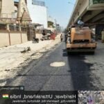 चारधाम यात्रा एवं आगामी कांवड़ यात्रा के दृष्टिगत सिवरेज के लिए खोदी गई सड़कों को त्वरित गति से ठीक करने के लिए दिन- रात किया जा रहा है निमार्ण कार्य