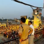जिलाधिकारी एवं एसएसपी हरिद्वार द्वारा सोमवती स्नान के दृष्टिगत सुरक्षा व्यवस्था का जयजा  लेते हुए
