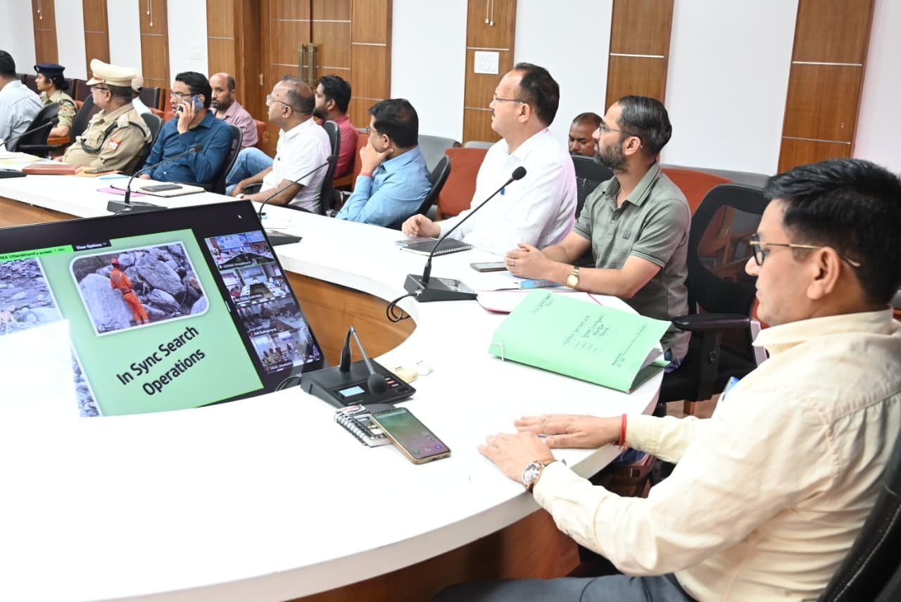 मानसून पूर्व तैयारियों को लेकर राज्य स्तरीय टेबल टॉप अभ्यास की समीक्षा बैठक आयोजित, 2 जुलाई 2026 को प्रस्तावित मॉक ड्रिल की तैयारियों का लिया जायजा