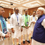 मुख्यमंत्री धामी ने नई दिल्ली में आयोजित एनडीए कॉन्क्लेव में प्रधानमंत्री जी को हार्दिक बधाई एवं शुभकामनाएं दी
