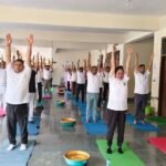 श्रीमती नीना अग्रवाल की अध्यक्षता में अन्तर्राष्ट्रीय योग दिवस कार्यक्रम का आयोजन किया गया