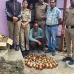 सतेराखाल में आबकारी विभाग की बड़ी कार्रवाई, भारी मात्रा में अवैध शराब बरामद