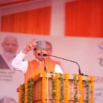 ‘खेत बचाओ अभियान’ का शुभारंभ, केंद्रीय कृषि मंत्री एवं मुख्यमंत्री का भव्य स्वागत