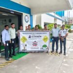 सड़क सुरक्षा जीवन रक्षा का synokem safty कंपनी सिडकुल के लगभग 54 कर्मचारियो एवं अधिकारियों ने लिया सुरक्षित सफर का संकल्प