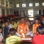 आवासीय प्रशिक्षण शिविर मे उपनयन संस्कार के महत्व एवं सत्य, सदाचार, सेवा संयम तथा राष्ट्रभक्ति जैसे श्रेष्ठ जीवन मूल्यों को अपनाने का आहवान
