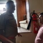 आग लगने की घटनाओं से बचाओ के लिए फायर ऑडिट, मौके पर सुरक्षा उपकरणों की की गई जांच