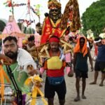 कांवड़ यात्रा में उमड़ी शिवभक्तों की भारी भीड़