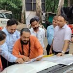 कुंभ मेला 2027 की तैयारियों को लेकर निर्माण कार्यों का स्थलीय निरीक्षण