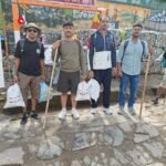 केदारनाथ पैदल मार्ग बंद, गौरीकुंड गेट से 200 मीटर आगे पहाड़ी से भारी भूस्खलन, यात्रियों की आवाजाही रोकी गई