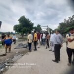जिलाधिकारी  के निर्देशन में अवैध अतिक्रमण के खिलाफ निरंतर की जा रही है कार्यवाही