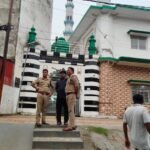 बिना अनुमति एवं निर्धारित मानकों के विपरीत संचालित लाउडस्पीकरों पर की गई कार्रवाई