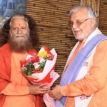 माननीय वित्त एवं संसदीय कार्य, मंत्री उत्तर प्रदेश सरकार श्री सुरेश खन्ना जी आये परमार्थ निकेतन