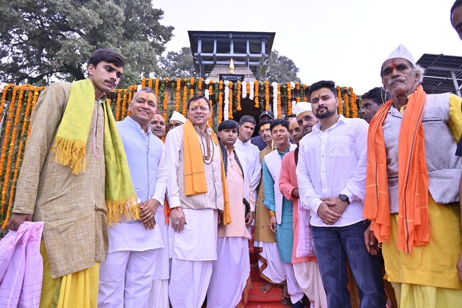 मुख्यमंत्री ने वृद्ध जागेश्वर में की पूजा-अर्चना, प्रदेश की सुख-समृद्धि एवं जनकल्याण की कामना की