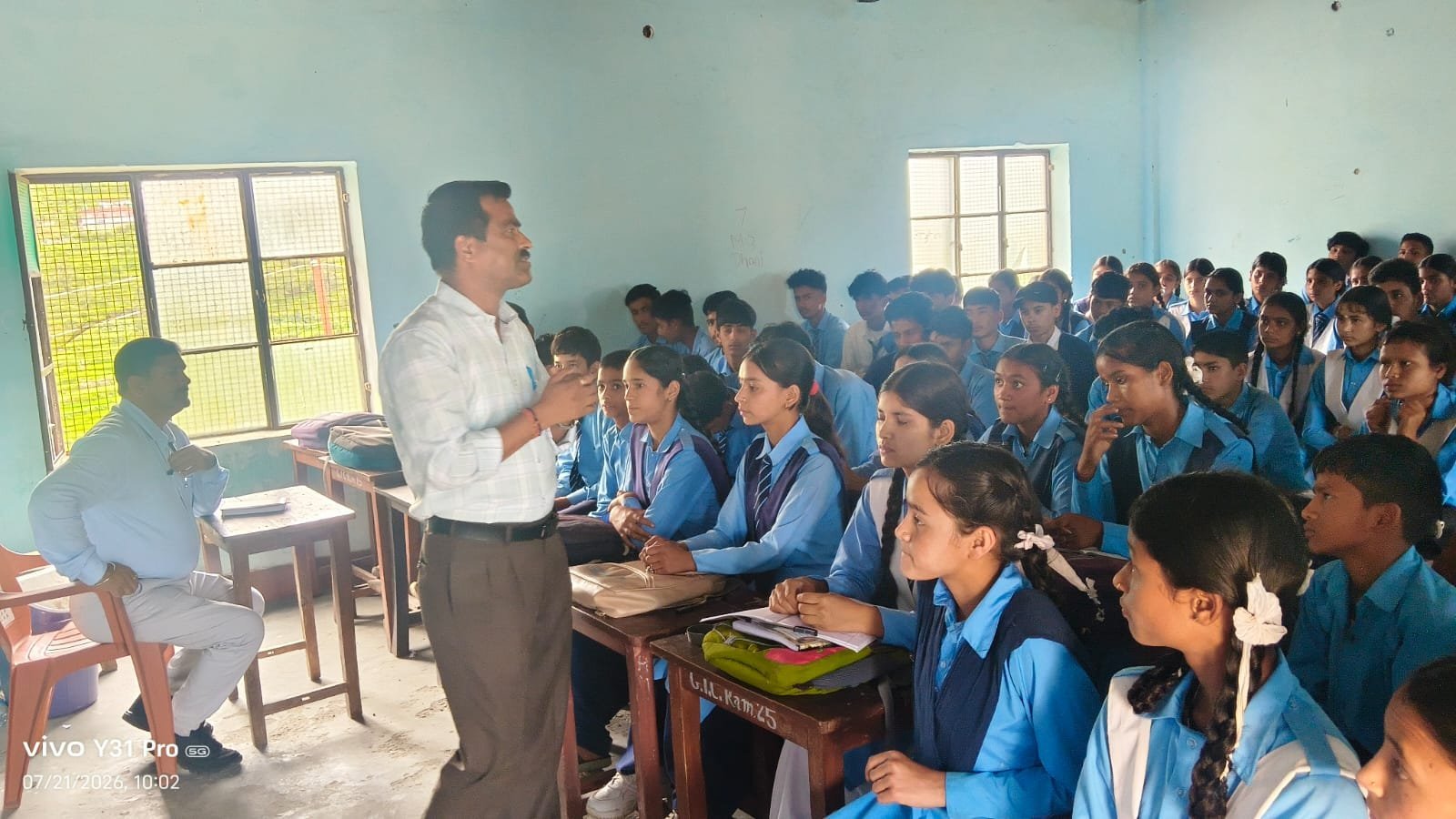 राजकीय इंटर कॉलेज रामाश्रम में “जन-जन की सरकार जन-जन के द्वार” कार्यक्रम, छात्र-छात्राओं को मिला करियर और कौशल का मार्गदर्शन