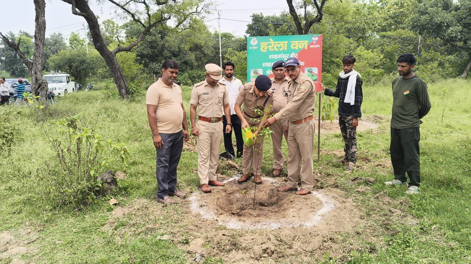 हरेला पर्व को पूरे उत्साह, उमंग एवं पर्यावरण संरक्षण के संकल्प के साथ CCR परिसर में मनाया गया