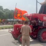12 फिर से ऊंची कावड़ डीजे वाहनों को आवश्यक हिदायत देते हुए नारसन बॉर्डर से पर रोकते हुए वापस किया