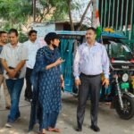 कुंभ मेला तैयारियों को लेकर मेलाधिकारी ने किया शहर के विभिन्न क्षेत्रों का निरीक्षण