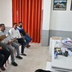 दावे एवं आपत्तियों के निस्तारण की सुनवाई के संबंध में जनपद के मान्यता प्राप्त राजनीतिक दलों के प्रतिनिधियों के साथ बैठक