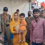 पुलिस की तत्परता से परिजनों से मिली 2 वर्षीय बच्ची