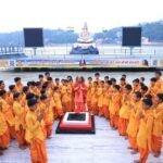 भारत के मस्तक पर साहित्य, संस्कृति और स्वाभिमान का स्वर्णिम मुकुट सजाने वाले गुरुदेव रबीन्द्रनाथ टैगोर जी की पुण्यतिथि पर परमार्थ निकेतन में भावपूर्ण श्रद्धांजलि