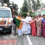 मुख्यमंत्री उद्यमशाला योजना के अंतर्गत उद्यम आईईसी/प्रचार वाहन को फ्लैग ऑफ