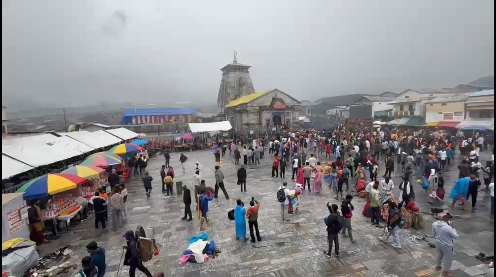 श्रावण के अंतिम सोमवार को बाबा केदार के दर्शन के लिए उमड़ा आस्था का सैलाब