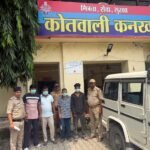 सरकारी कार्य में बाधा डालने और मारपीट मामले में पुलिस की कार्रवाई
