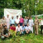 सेवानिवृत्ति के अवसर पर ‘एक पेड़ मां के नाम’ अभियान के तहत वृक्षारोपण