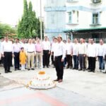 स्वतंत्रता दिवस के अवसर पर सूचना एवं लोकसंपर्क विभाग के महानिदेशक ने विभागीय परिसर में ध्वजारोहण किया