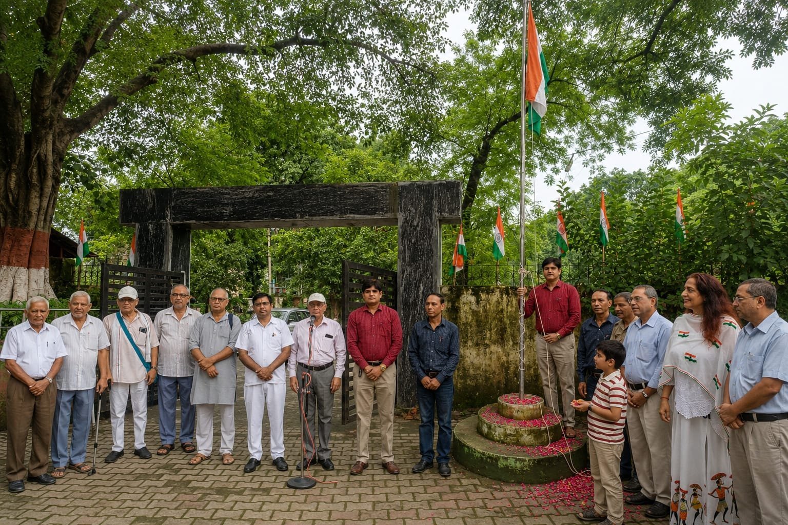 हरिद्वार: प्रेस क्लब में धूमधाम से मनाया गया 80वां स्वतंत्रता दिवस, पत्रकारों ने अमर शहीदों को किया नमन