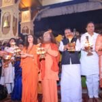 अनुमान समिति के अध्ययन दौरे के अंतर्गत माननीय सांसदों का परमार्थ निकेतन आगमन