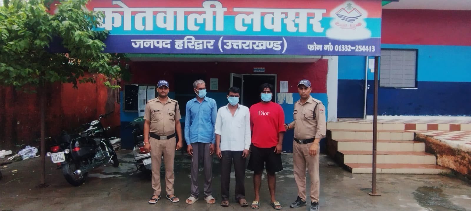 ऑपरेशन प्रहार के तहत हरिद्वार पुलिस की वारंटियों पर ताबड़तोड़ कार्रवाई